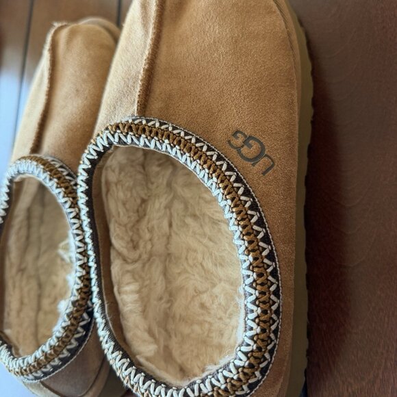 UGG Tasman Chestnut/Brown Suede Upper Women's Slippers US 10 Size Shoe - Picture 3 of 9